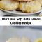 Thick and Soft Keto Lemon Cookies are exactly what you need if you're looking for a delicious cookie that is bursting with lemon flavor! #ketolemoncookies #lemoncookies #ketocookies