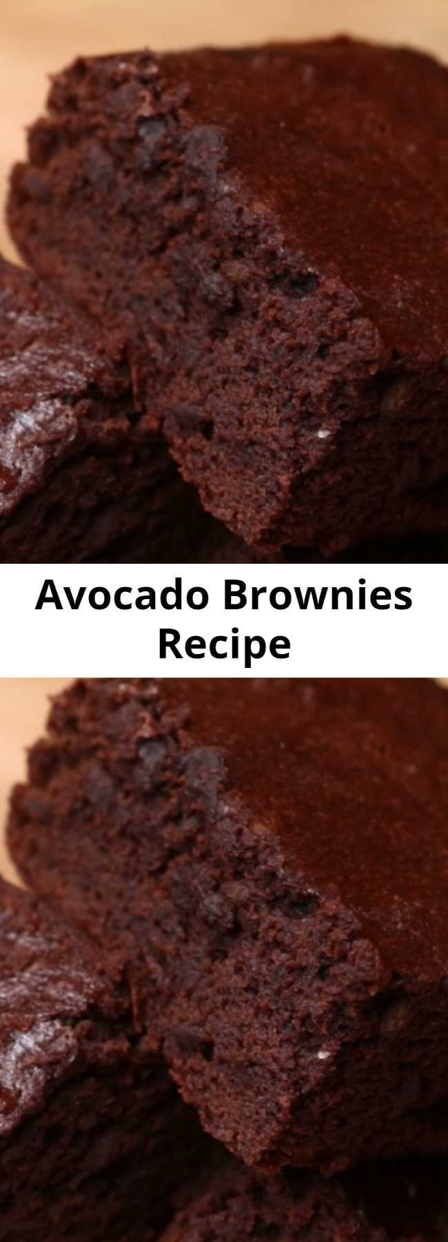 Avocado Brownies Recipe - They're pretty decent healthy brownies! They've got a good fudgy texture and most people thought the taste was pretty good too. Apparently you can swap butter with avocado and still get delicious, healthier brownies!