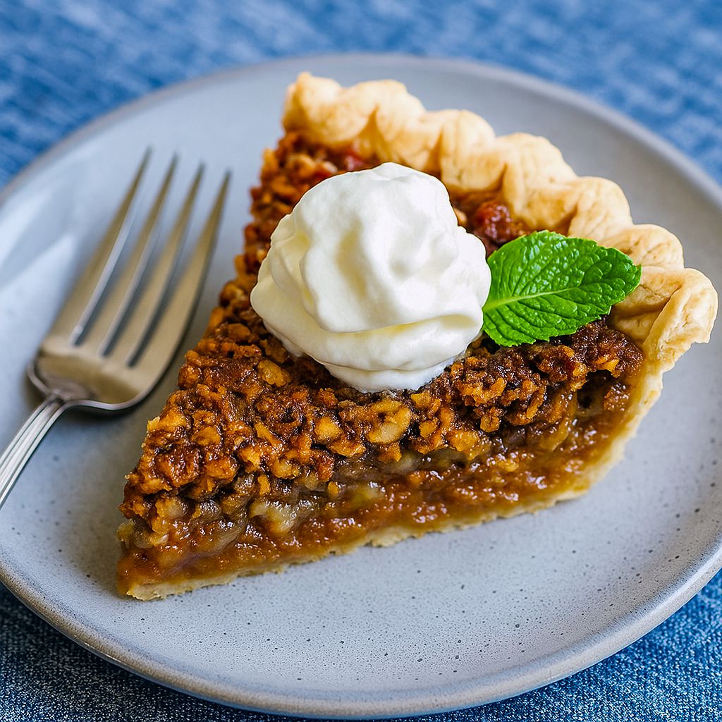 A golden Pumpkin And Pecan Pie Recipe with a rich pecan layer baked on top of creamy pumpkin filling, styled as a festive Pumpkin Pie With Topping, perfect for Autumn Pie lovers and holiday Pumpkin Pies.