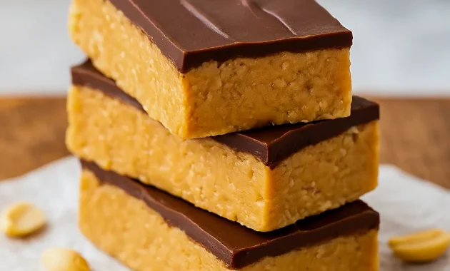 Homemade Protein Bars Homemade Healthy Easy on a tray, showing chewy texture, perfect for Diy Protein Bars Healthy lovers. A simple guide on How To Make No Bake Protein Bars with creamy layers, featuring Homemade Chocolate Peanut Butter Protein Bars. These Protein Bars Homemade Healthy No Bake double as tasty No Bake Protein Bars and versatile Protein Bar Recipes for quick Healthy Protein Snacks.