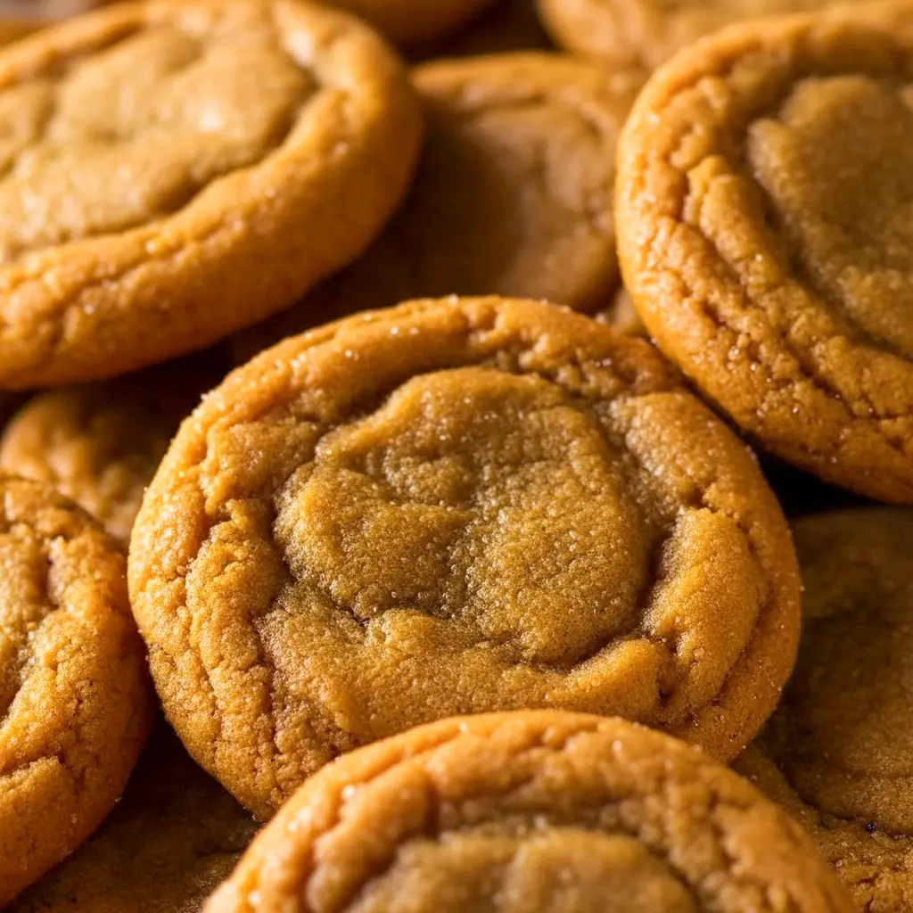 Soft and chewy Maple Pumpkin cookies topped with maple glaze on a rustic plate — the perfect Fall Cookie Recipes for cozy mornings and easy Pumpkin Dessert baking inspiration.