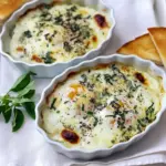 Two herbed baked eggs in ceramic ramekins with golden edges and melted Parmesan, a perfect Healthy Baked Egg Dish that can be scaled to a Baked Eggs In Casserole Dish or served as Baked Cottage Eggs; this Rustic Baked Egg Dish works as individual Baked Eggs Ramekin, ideal for a quick Little Lunch or warm Cooked Breakfast, and fits clean Breakfast Recipes Casserole and Recette Patisserie Facile menus.