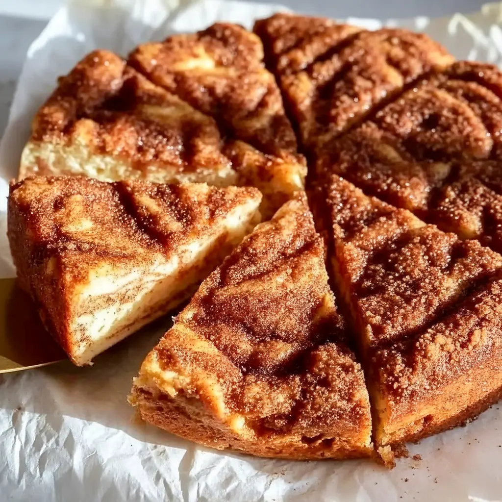 Slice of Eggnog Bread Pudding with a golden cinnamon-sugar top, gooey brioche center, and a generous drizzle of warm eggnog sauce, dusted with nutmeg.
