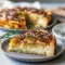 Slice of golden High Protein Soft Meals Caramelized Onion & Gruyère Cottage Cheese Bake on a plate, showing jammy onions and melted cheese — perfect among Casseroles Using Cottage Cheese and a top High Protein Comfort Meals pick.