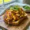 A warm plate of Crispy Egg Salad served on toast, perfect for Healthy Lunch Ideas With Eggs.