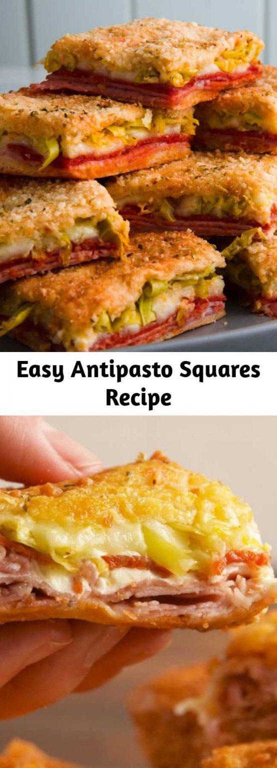 Easy Antipasto Squares Recipe Page 2 Mom Secret Ingrediets
