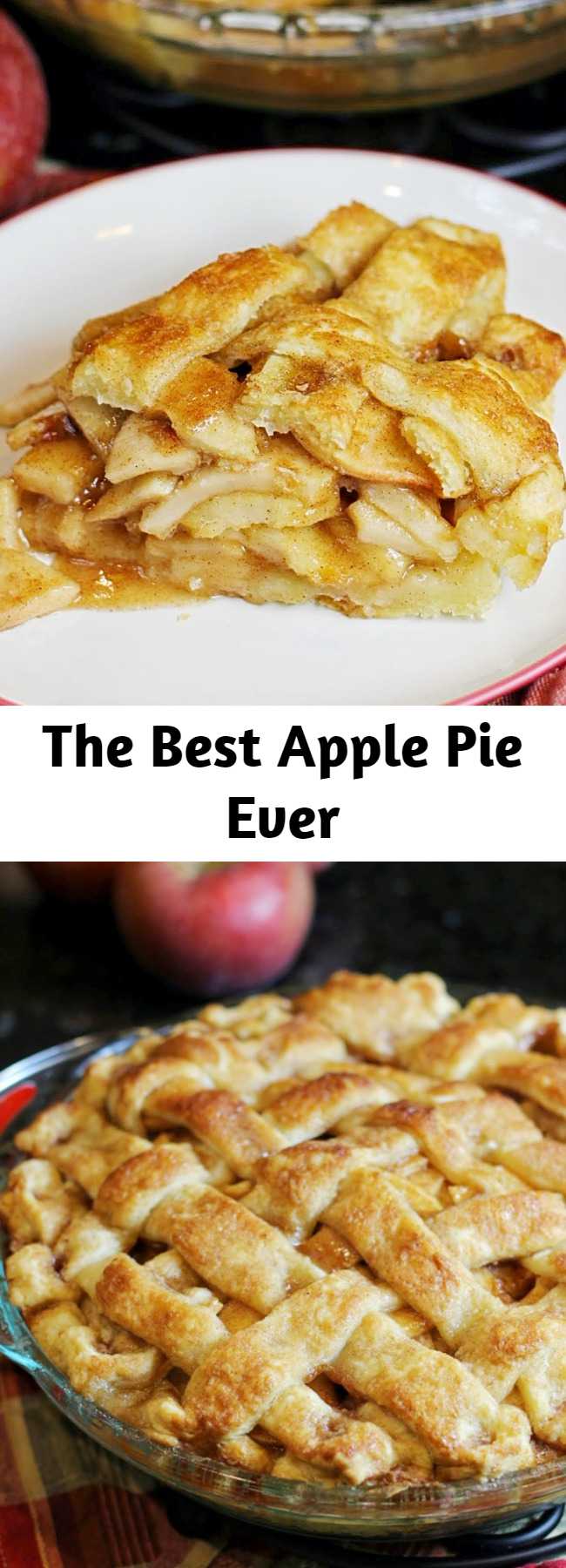 The Best Apple Pie Ever - So, what makes this apple pie so special? Let’s take a look at some key ingredients. The type of apple you use does make a difference. I use granny smith, but I’ve successfully made it with other varieties. As long as you choose a hard, tart apple, the end result will be delicious.