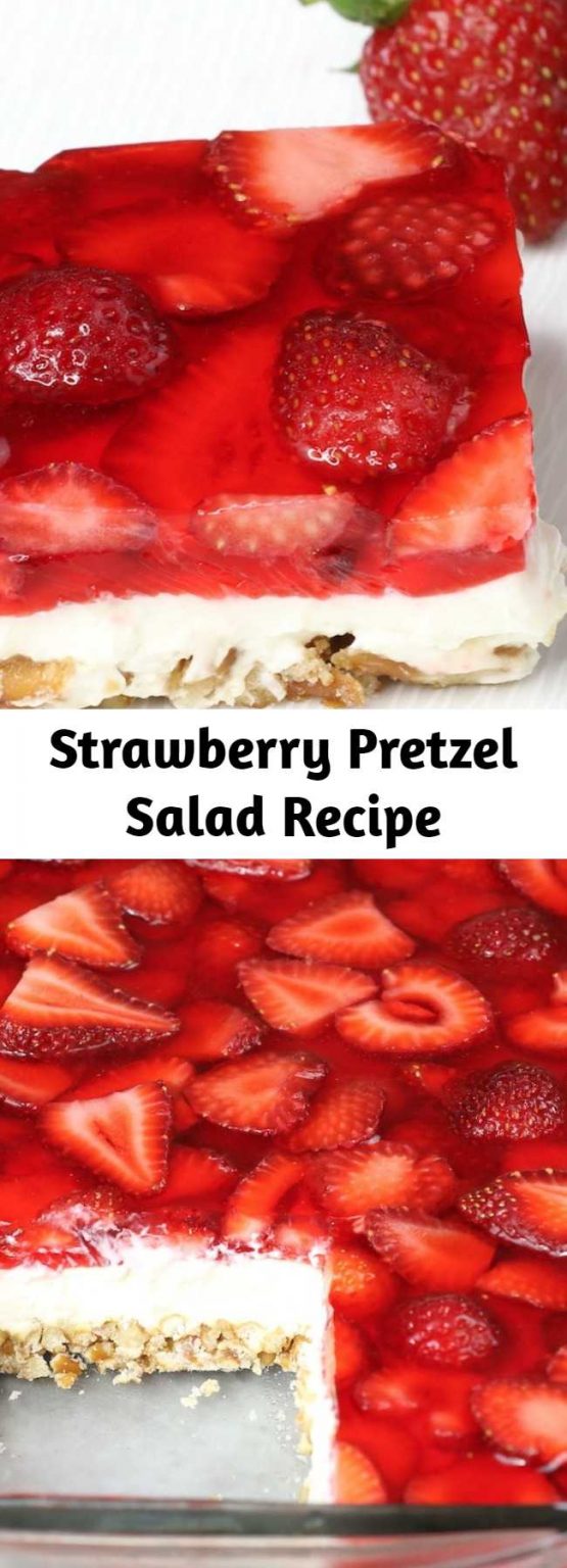 Strawberry Pretzel Salad Recipe – Mom Secret Ingrediets