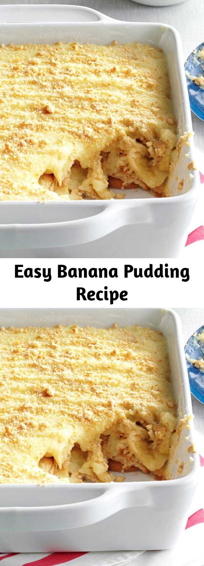 Easy Banana Pudding Recipe - It’s a dessert, but you can have it for breakfast, lunch or dinner.