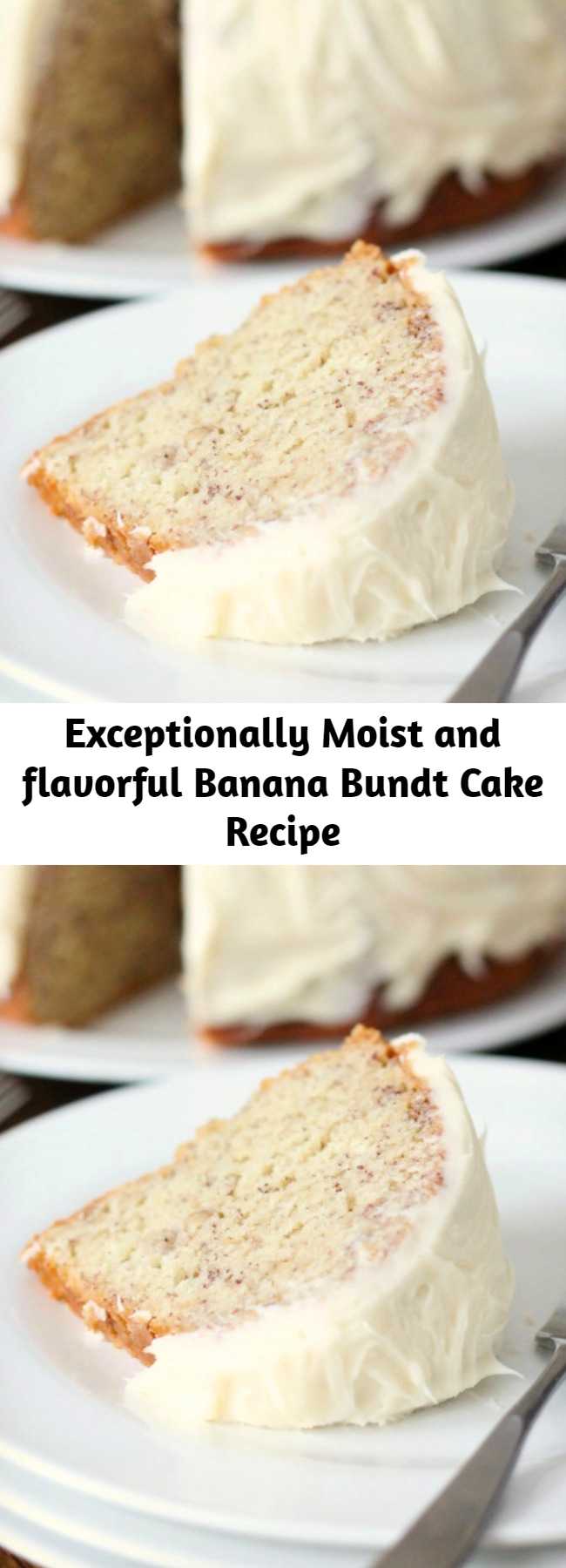 This really is the Best Ever Banana Bundt Cake Recipe….and the Cream Cheese Frosting……you’ll hear angels singing after one bite! A special "freezer trick" locks in the moisture. I like to serve the cake slightly chilled. And it just gets better and more moist each day, so when possible make it at least a day in advance of when you plan to serve it.