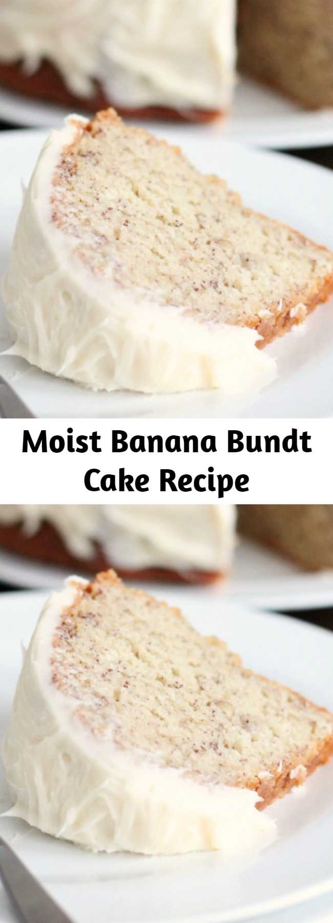 Moist Banana Bundt Cake Recipe - Exceptionally Moist and flavorful. A special "freezer trick" locks in the moisture. I like to serve the cake slightly chilled. And it just gets better and more moist each day. When possible, make it at least a day in advance of when you plan to serve it.