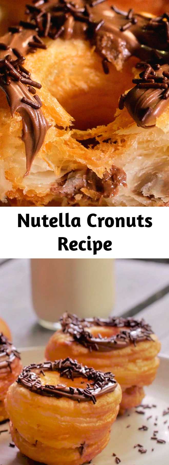 Deep-fried to golden perfection and stuffed with Nutella — what more could you want in a cronut?