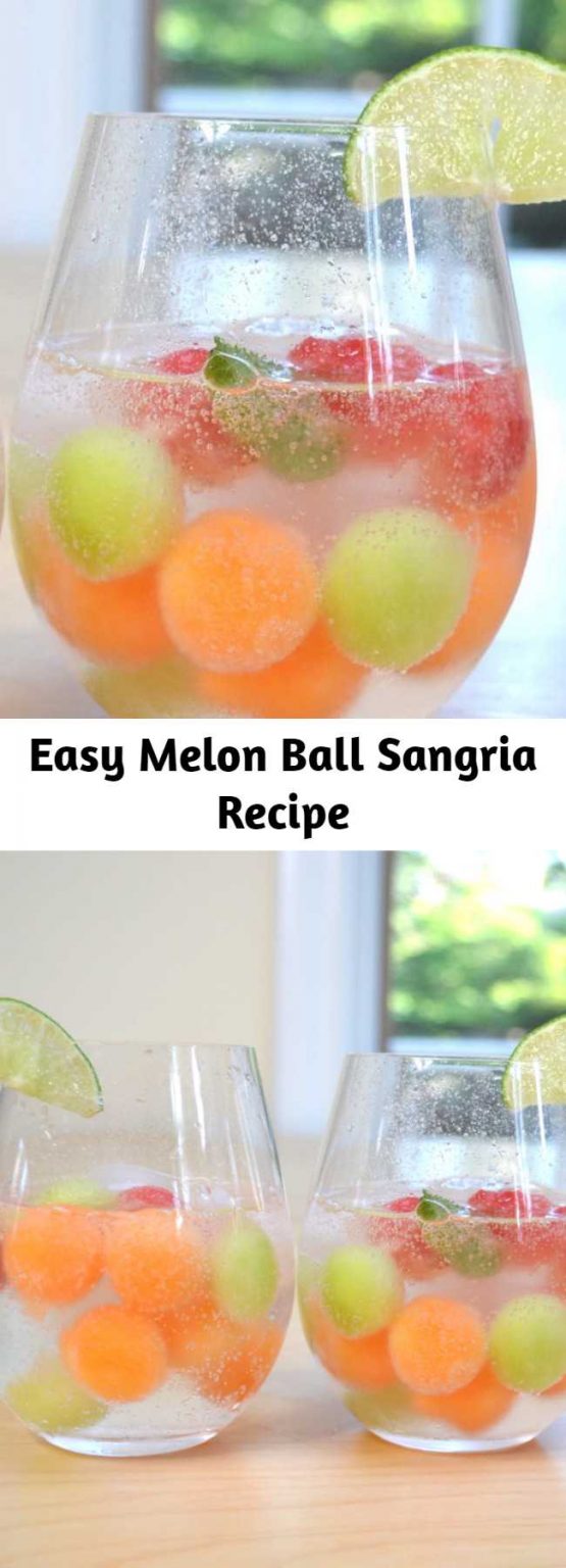 Easy Melon Ball Sangria Recipe Mom Secret Ingrediets