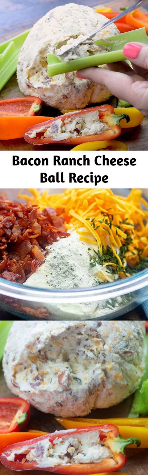 Bacon Ranch Cheese Ball Recipe – Mom Secret Ingrediets