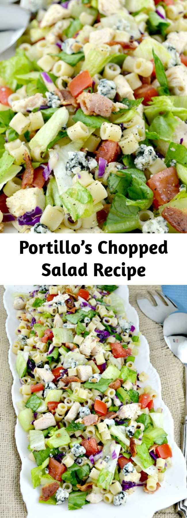 Portillo’s Chopped Salad Recipe – Cirilla Cook