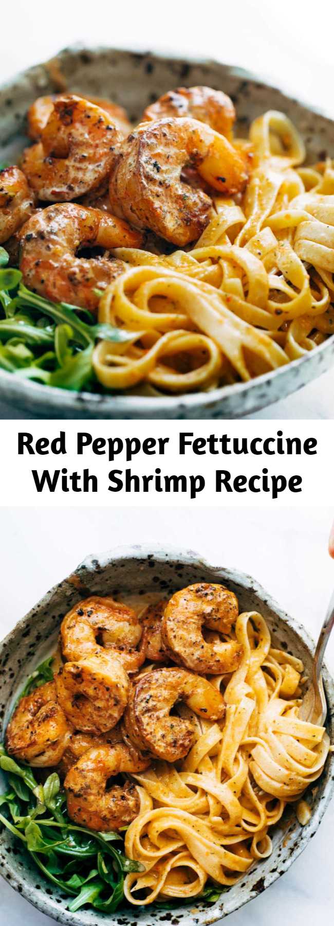 Red Pepper Fettuccine With Shrimp Recipe - Mom Secret Ingrediets