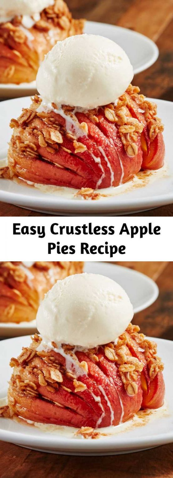 Easy Crustless Apple Pies Recipe Mom Secret Ingrediets
