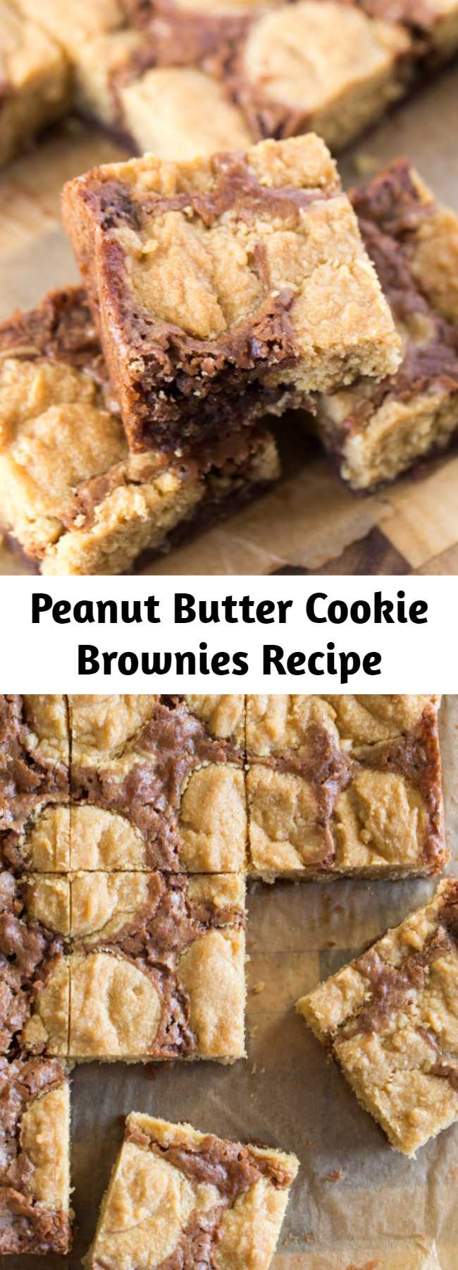 Easy Peanut Butter Cookie Brownies Recipe – Mom Secret Ingrediets