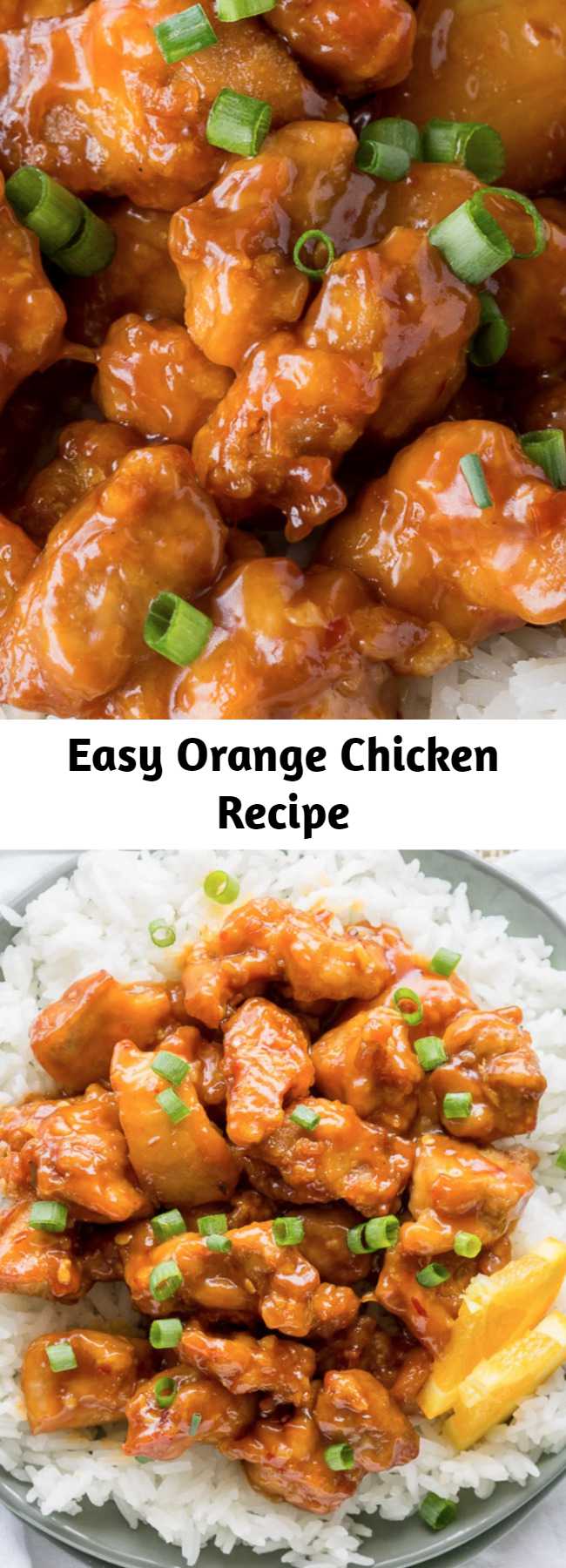 Easy Orange Chicken Recipe - If you’re a fan of the famous Panda Express Orange Chicken, then this homemade version is going to bring a smile to your face. This is the BEST Orange Chicken Recipe on the internet! 