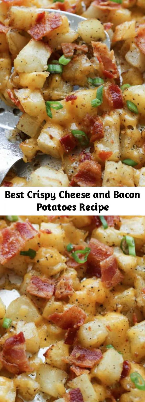 Best Crispy Cheese and Bacon Potatoes Recipe – Mom Secret Ingrediets