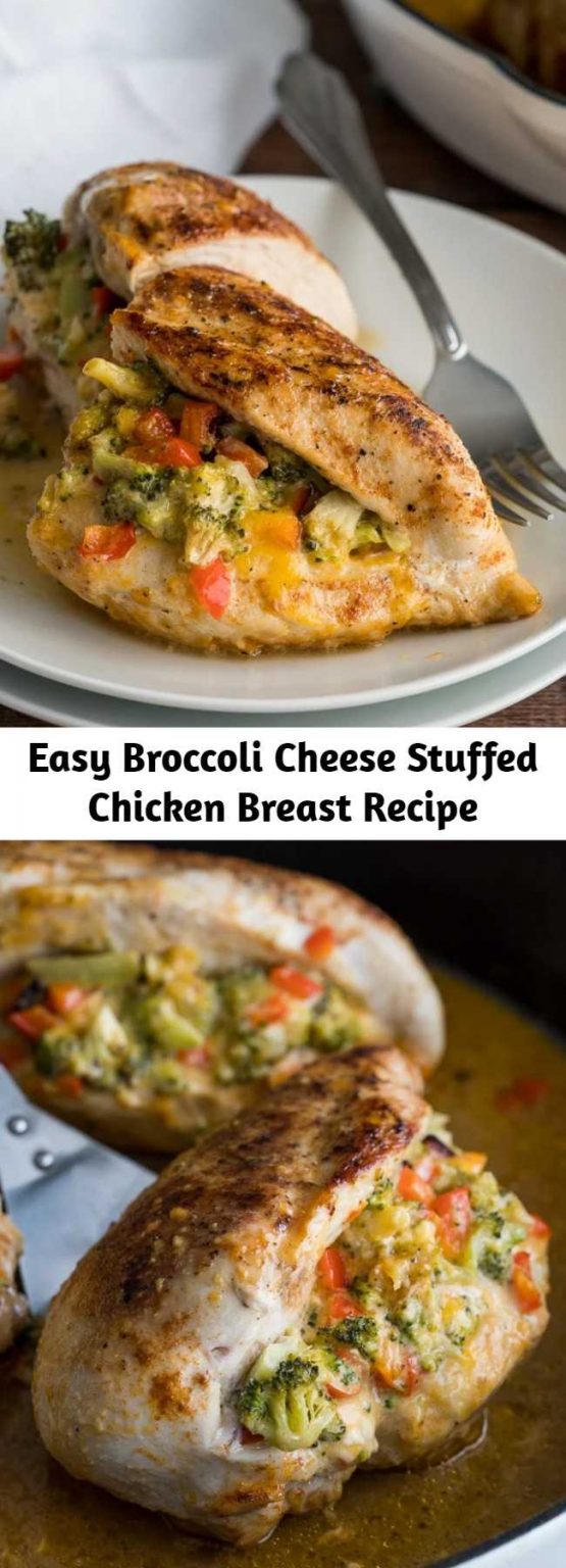Easy Broccoli Cheese Stuffed Chicken Breast Recipe Mom Secret Ingrediets