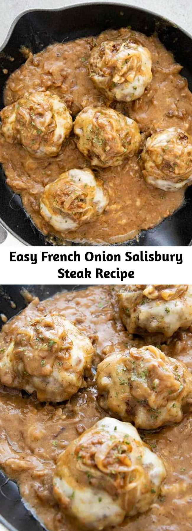 Easy French Onion Salisbury Steak Recipe