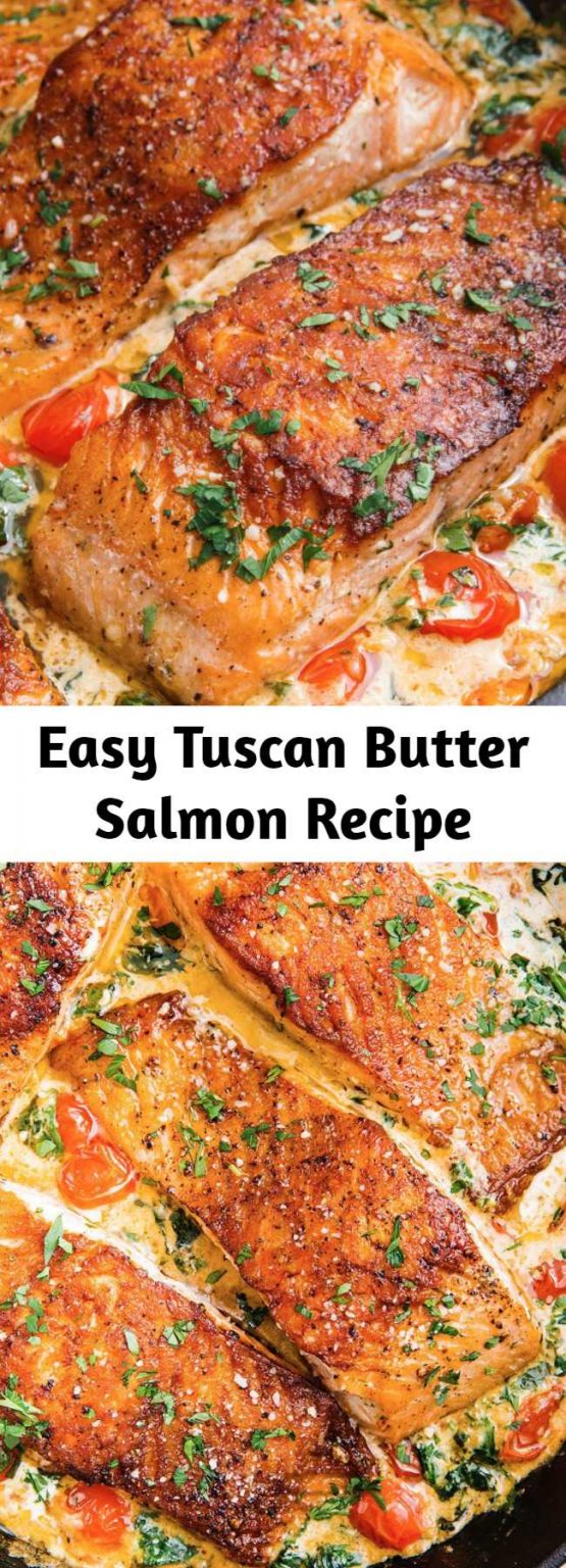 Easy Tuscan Butter Salmon Recipe Mom Secret Ingrediets