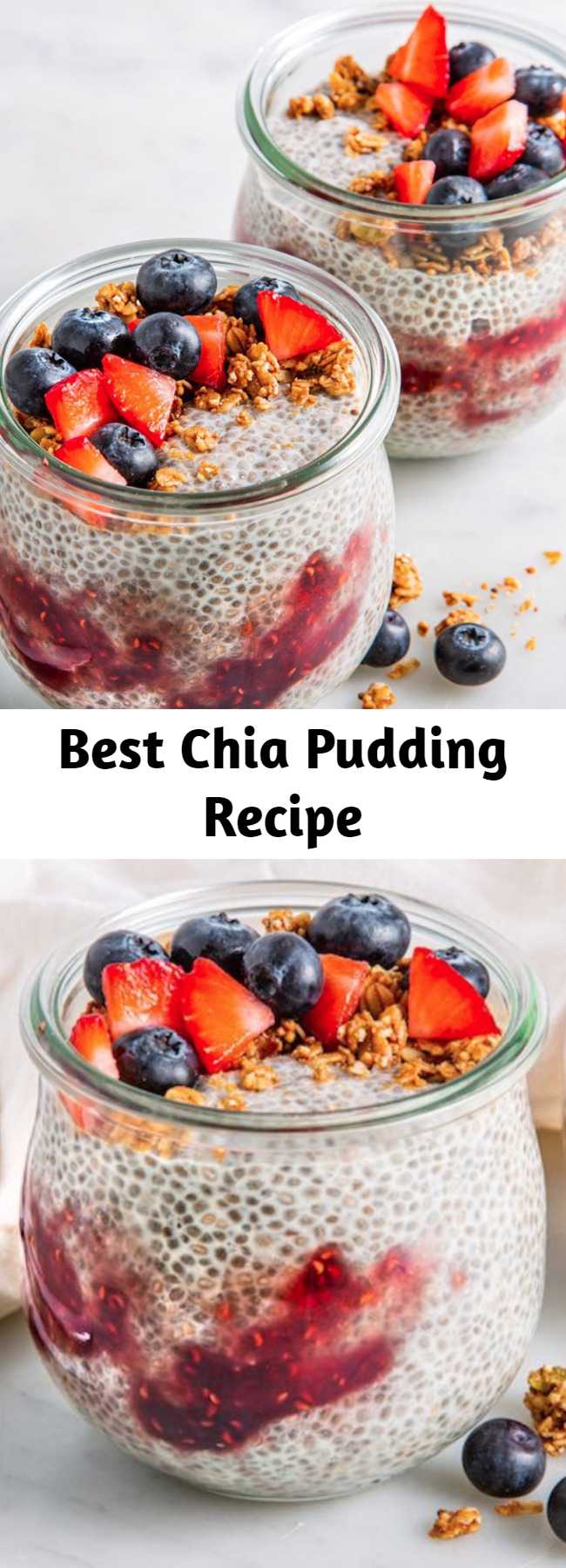 Best Chia Pudding Recipe - This Chia Pudding is perfect for breakfast, brunch, or a healthy dessert alternative any day. You're gonna have to find something else to feel guilty about.