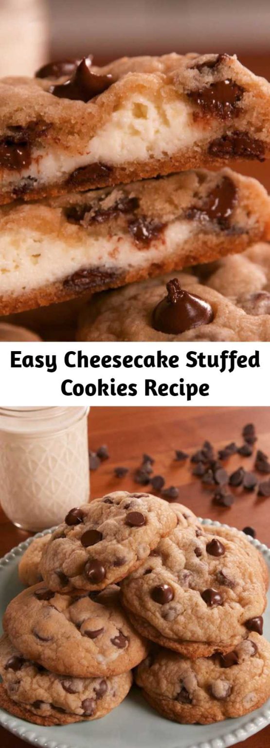 Easy Cheesecake Stuffed Cookies Recipe Mom Secret Ingrediets