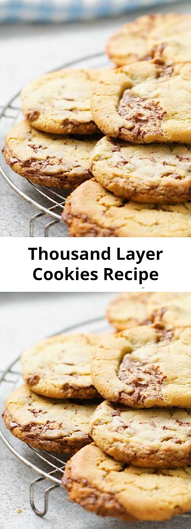 Thousand Layer Cookies Recipe - Little known fact: the name actually refers to how many of these you'll want to layer on your plate.