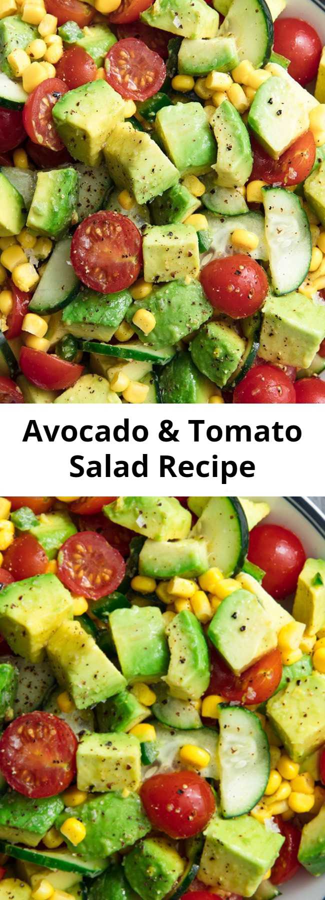 Avocado & Tomato Salad Recipe - This Avocado Salad proves avocados are the best.