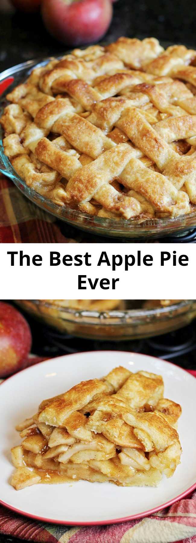 The Best Apple Pie Ever - So, what makes this apple pie so special? Let’s take a look at some key ingredients. The type of apple you use does make a difference. I use granny smith, but I’ve successfully made it with other varieties. As long as you choose a hard, tart apple, the end result will be delicious.