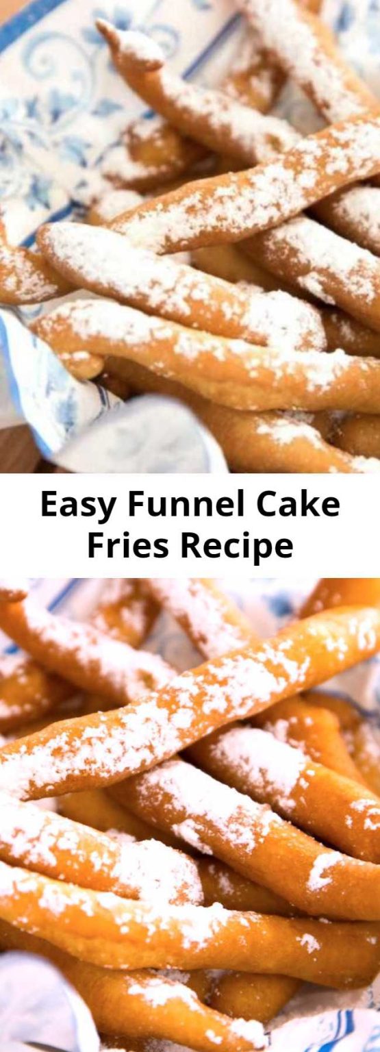 Easy Funnel Cake Fries Recipe Mom Secret Ingrediets